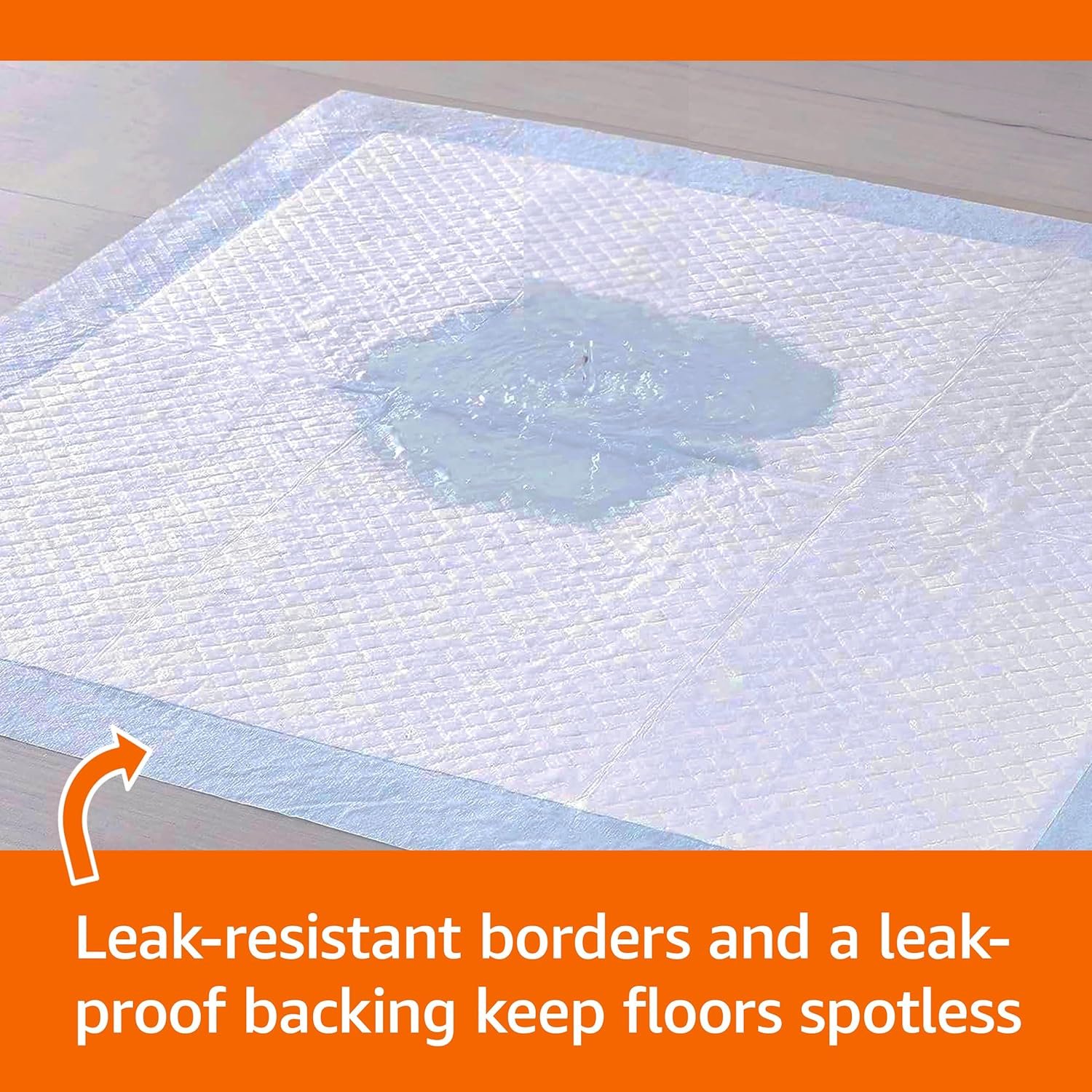 1727498624 589 Amazon Basics Leak Proof Dog and Puppy Pee Pads for Potty