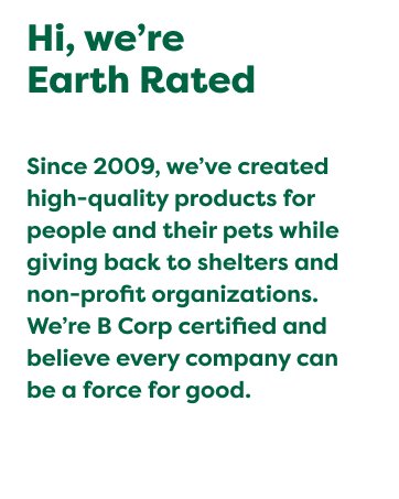 we're earth rated