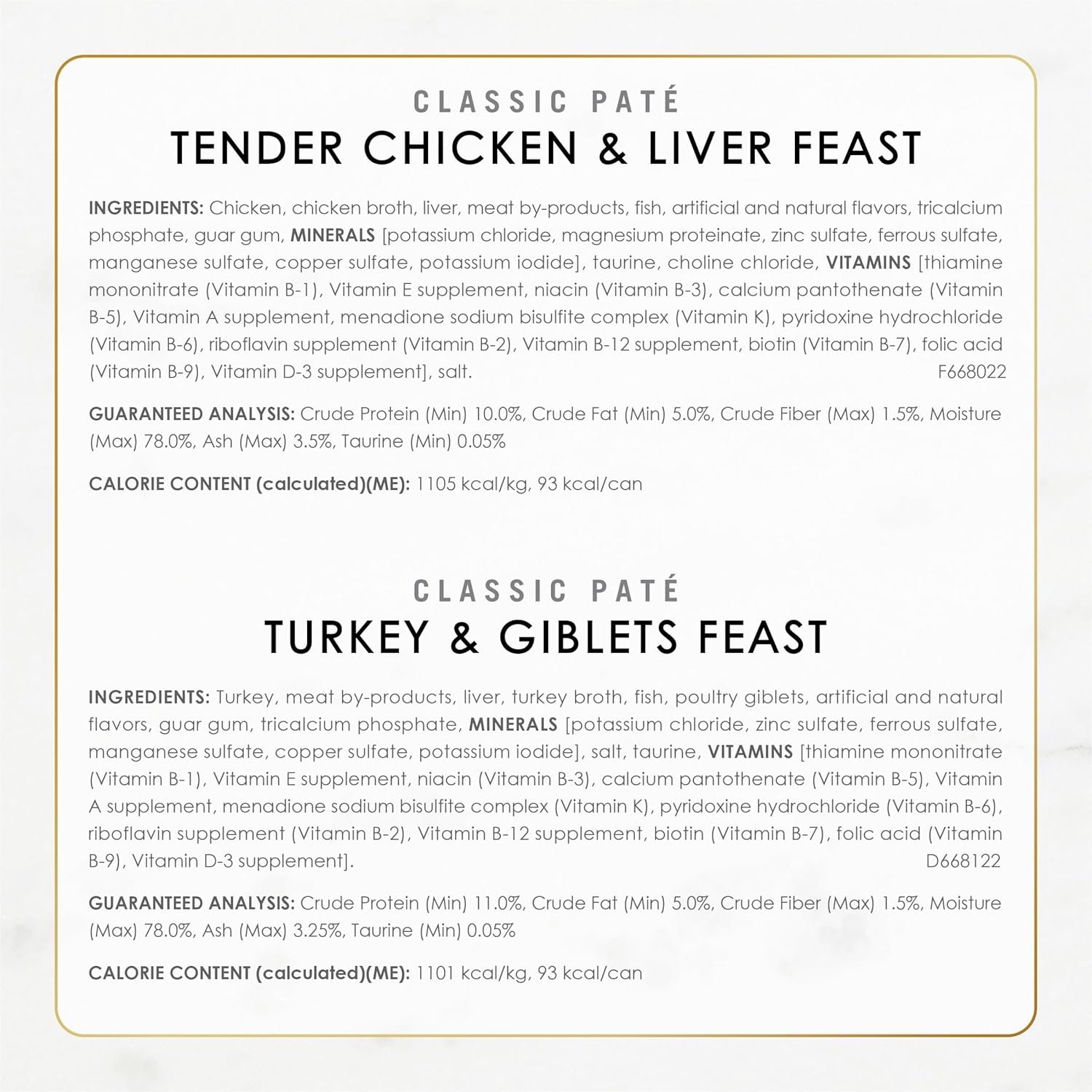 1727603889 783 Fancy Feast Grain Free Classic Pate Variety Pack for Cats –