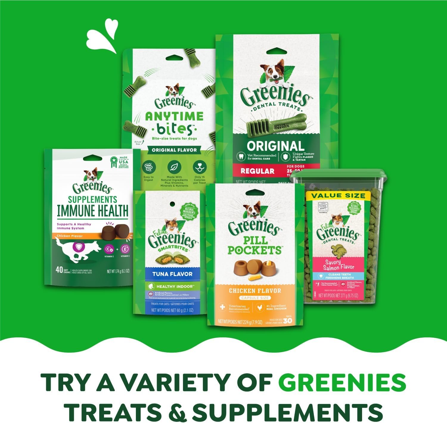 1727611907 911 Greenies Pill Pockets for Dogs Natural Soft Treats with Real