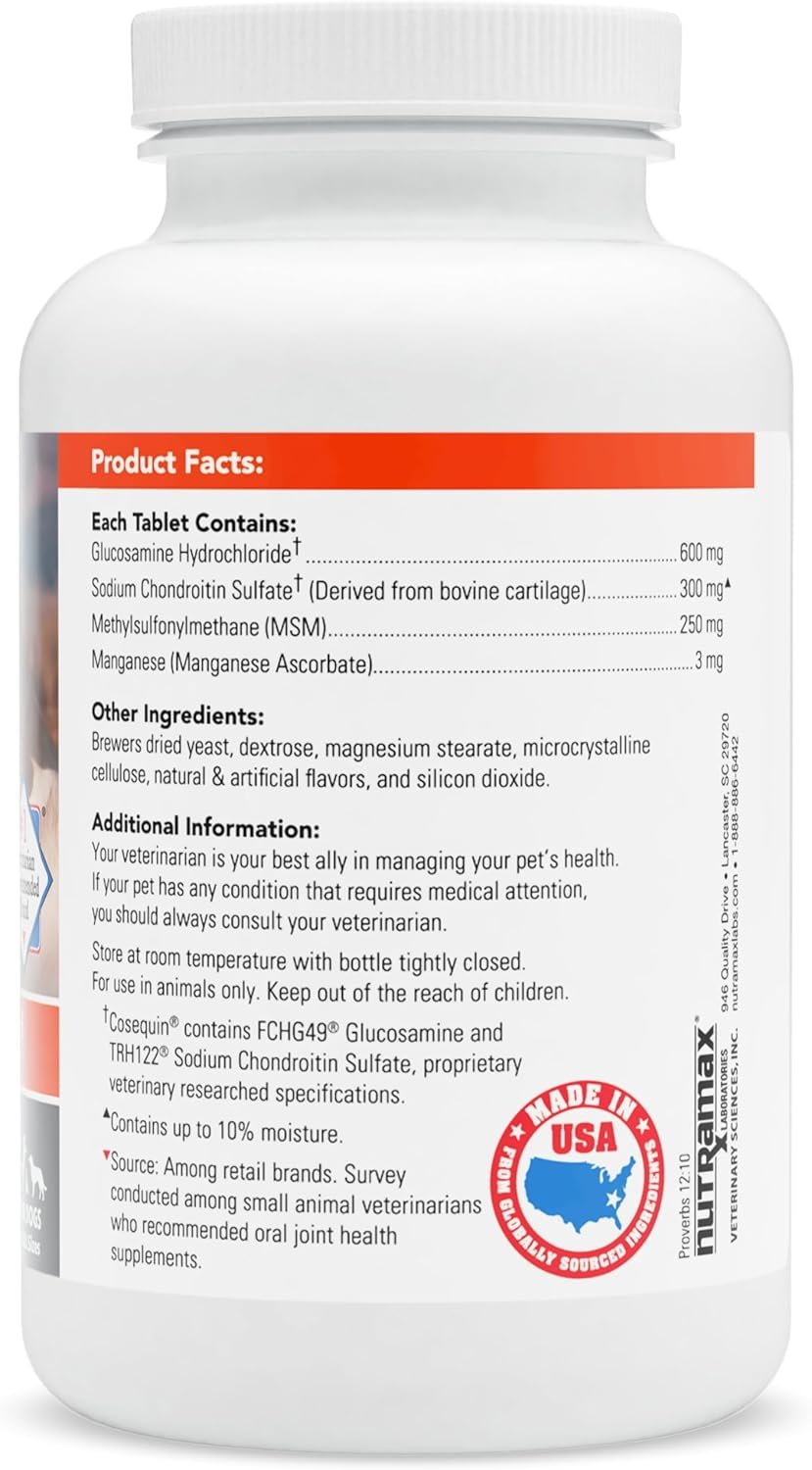 1727620783 917 Cosequin Maximum Strength Joint Health Supplement for Dogs by