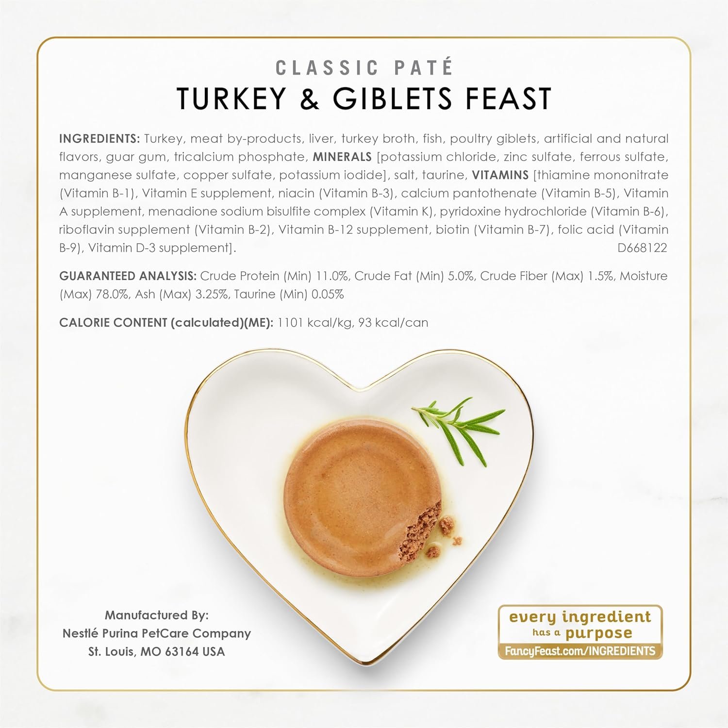 1727631385 920 Fancy Feast Classic Pate Variety Pack Grain Free Poultry and Beef