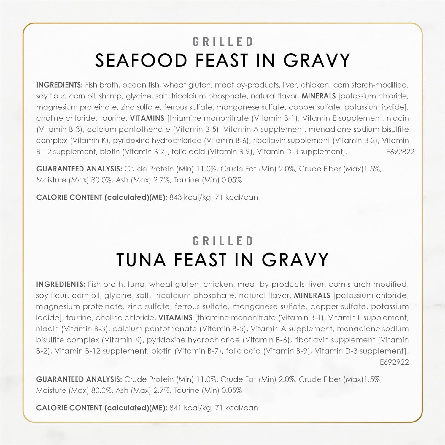 1727651121 976 Purina Fancy Feast Grilled Seafood Collection Wet Cat Food Variety