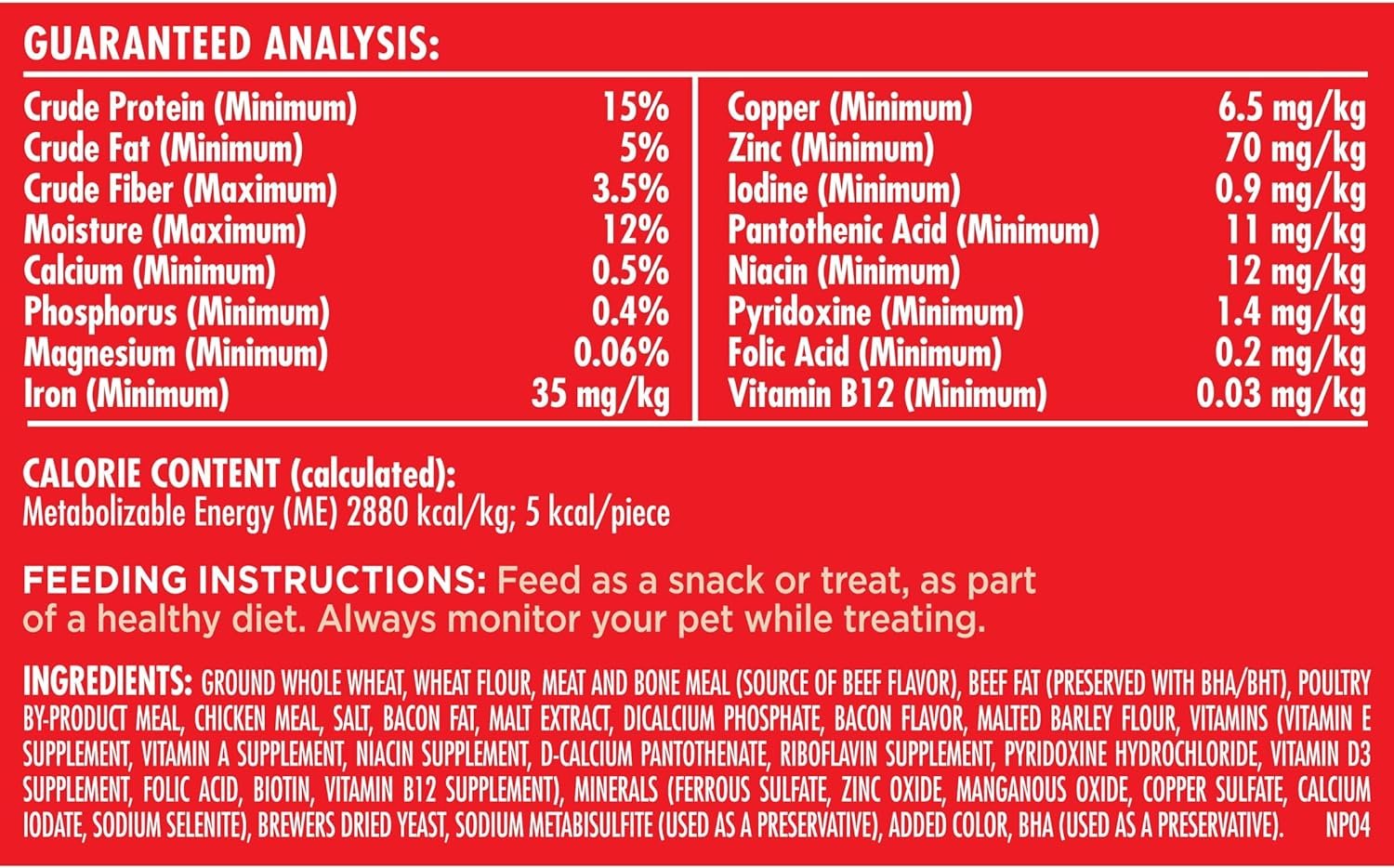 1727689199 192 Milk Bone Minis Flavor Snacks Dog Treats 36 oz Crunchy