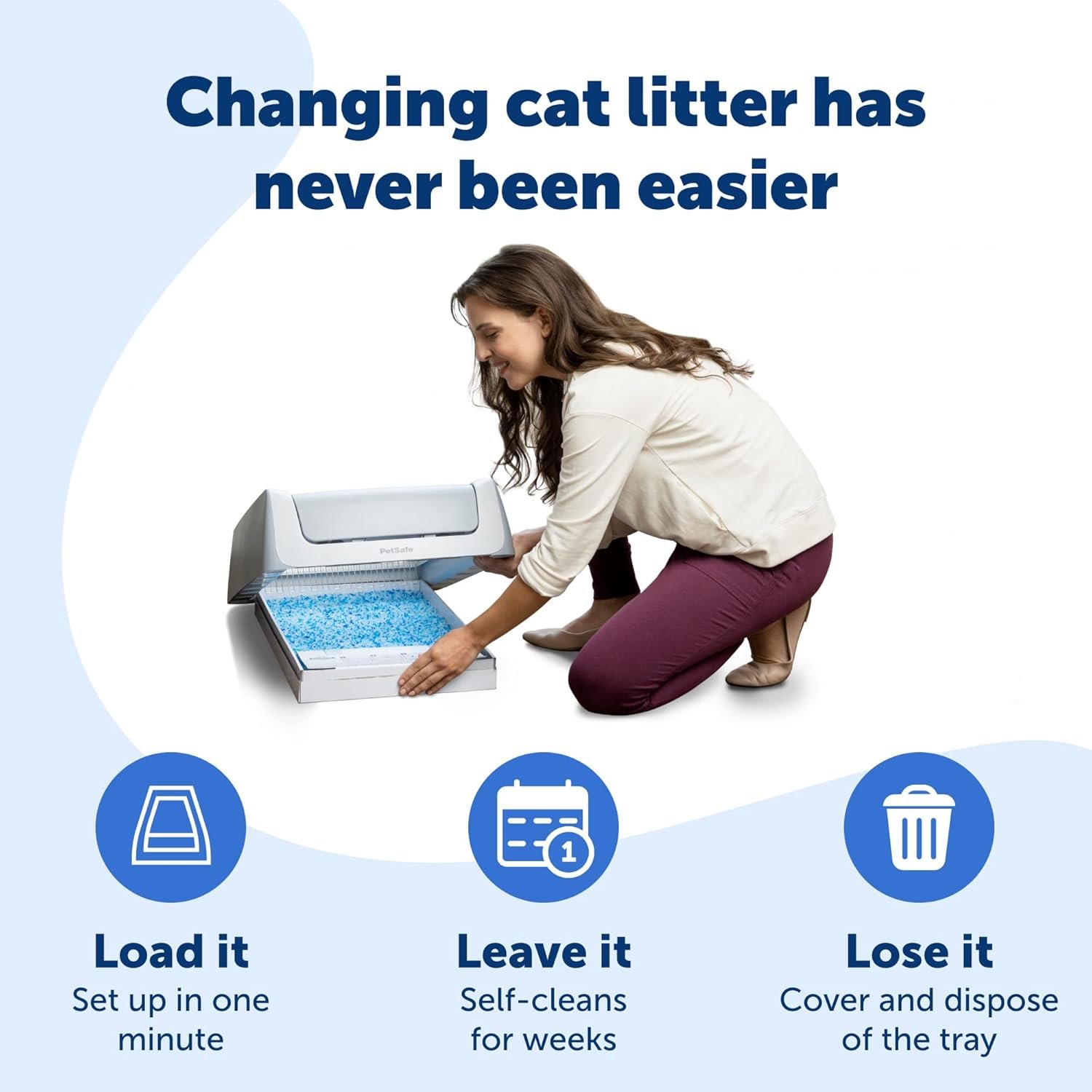1727700230 889 PetSafe ScoopFree Crystal Cat Litter Tray Refills – Fresh Scent