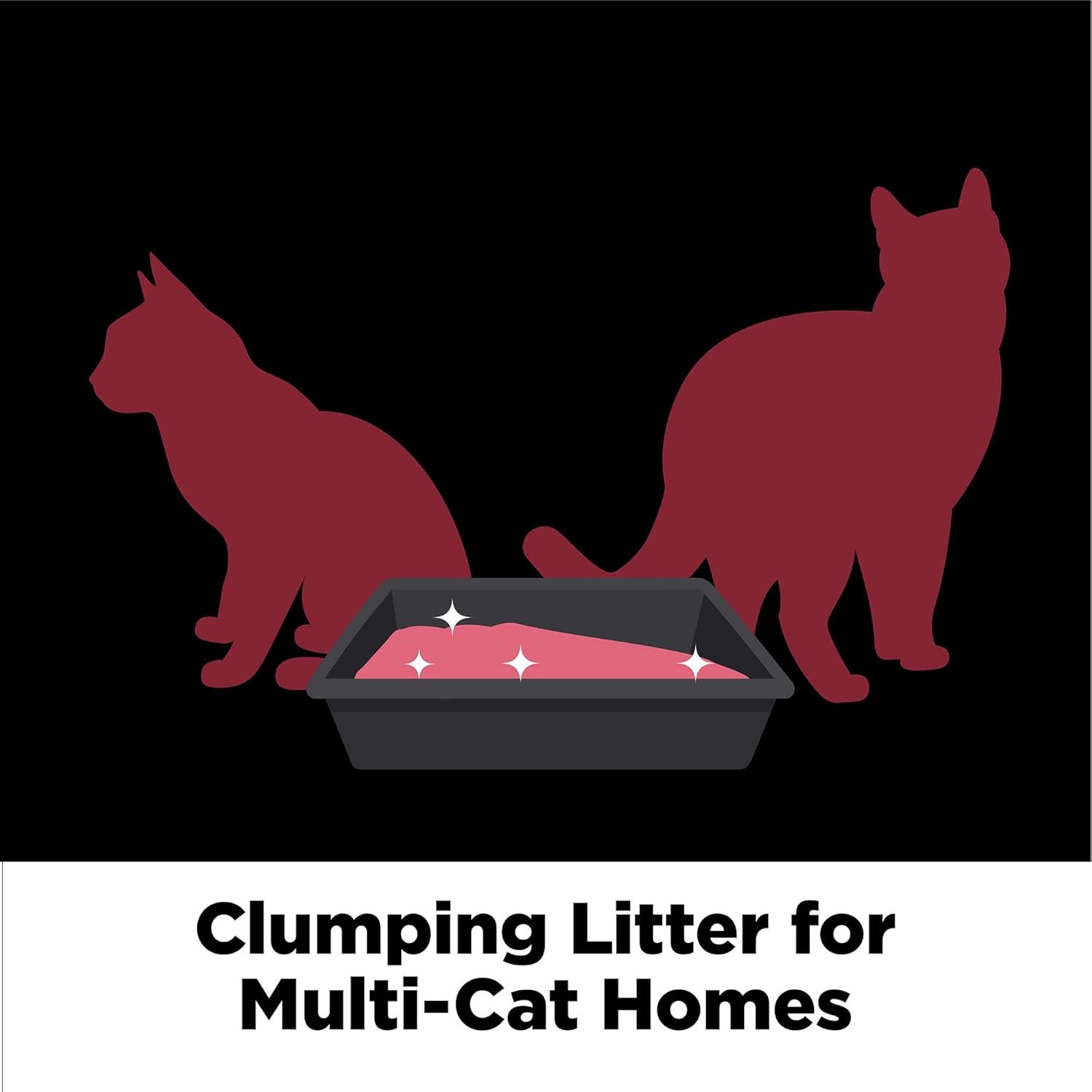 1727739134 607 ARM HAMMER Clump Seal Platinum Multi Cat Cat Litter