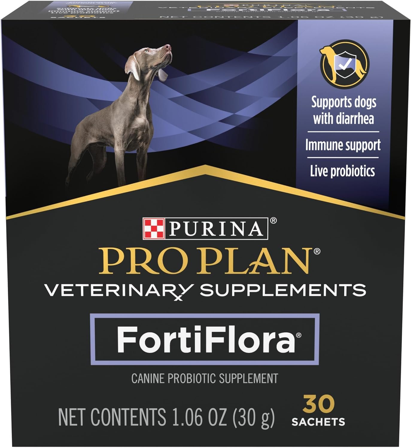 Purina Pro Plan Veterinary Supplements FortiFlora Probiotic for Dogs