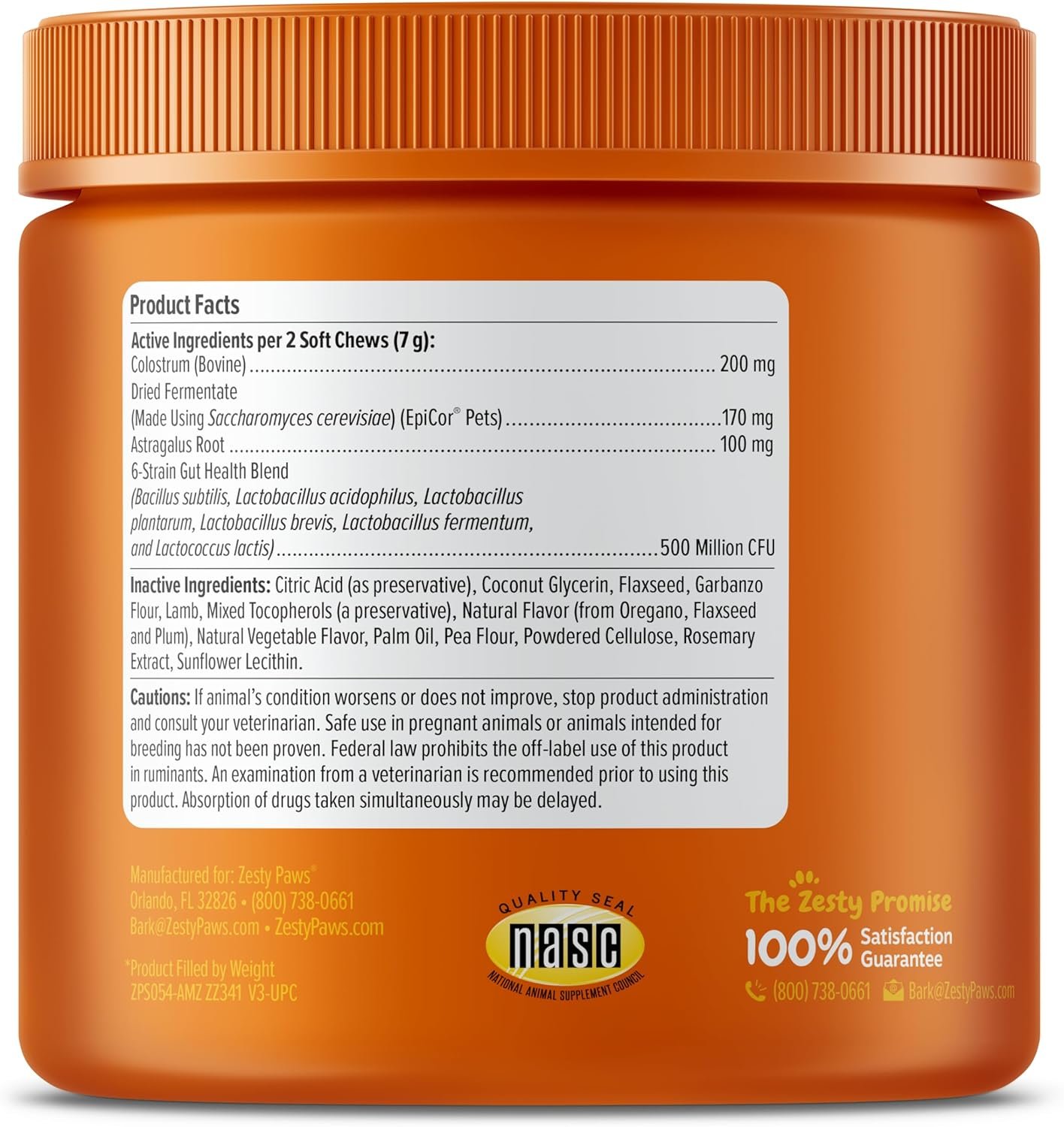 1727795946 710 Zesty Paws Dog Allergy Relief Soft Chews Anti Itch Supplement