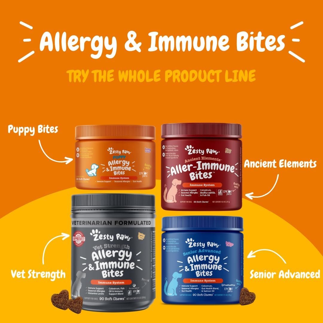 1727795946 825 Zesty Paws Dog Allergy Relief Soft Chews Anti Itch Supplement