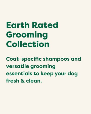 Earth Rated Grooming collection