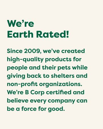 We're Earth Rated