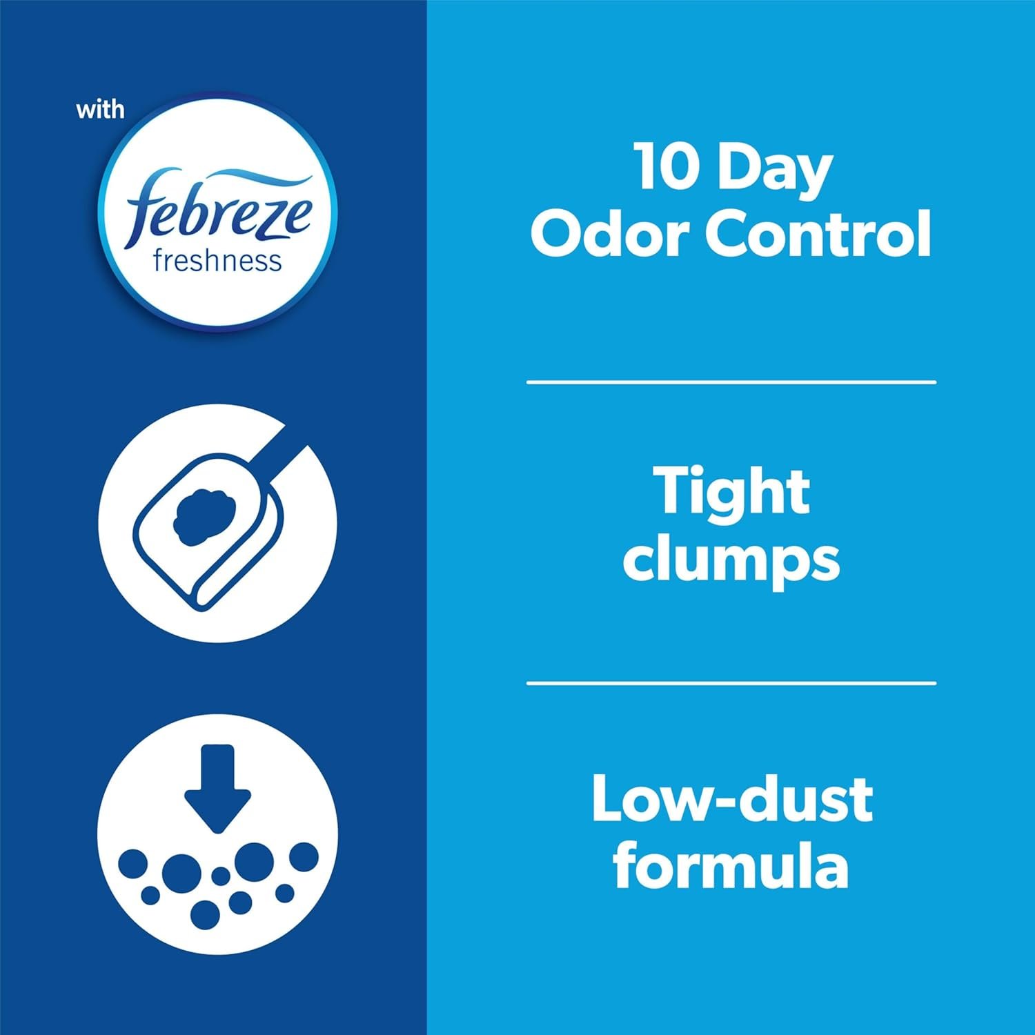 1728272599 467 Fresh Step Multi Cat Clumping Cat Litter with Odor Control 14