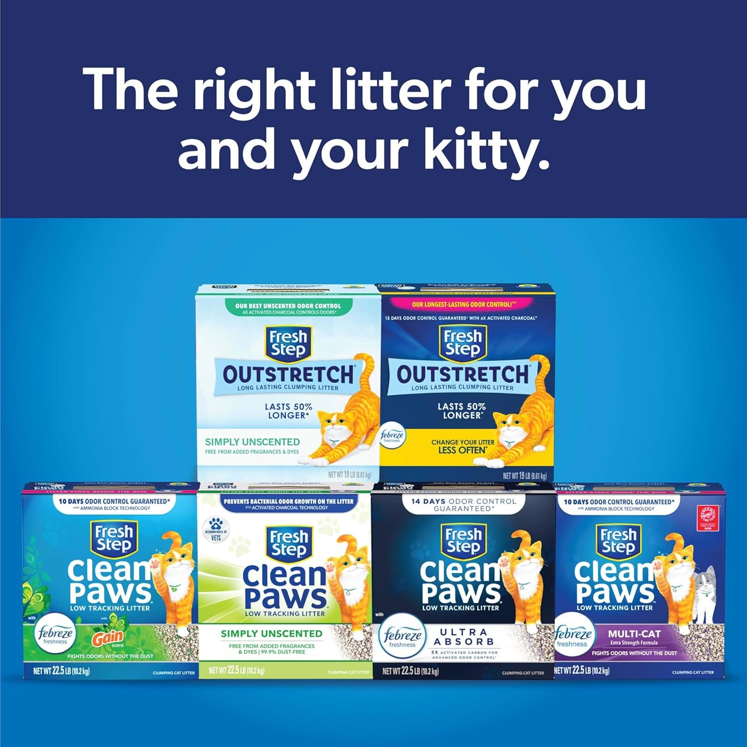 1728272600 363 Fresh Step Multi Cat Clumping Cat Litter with Odor Control 14