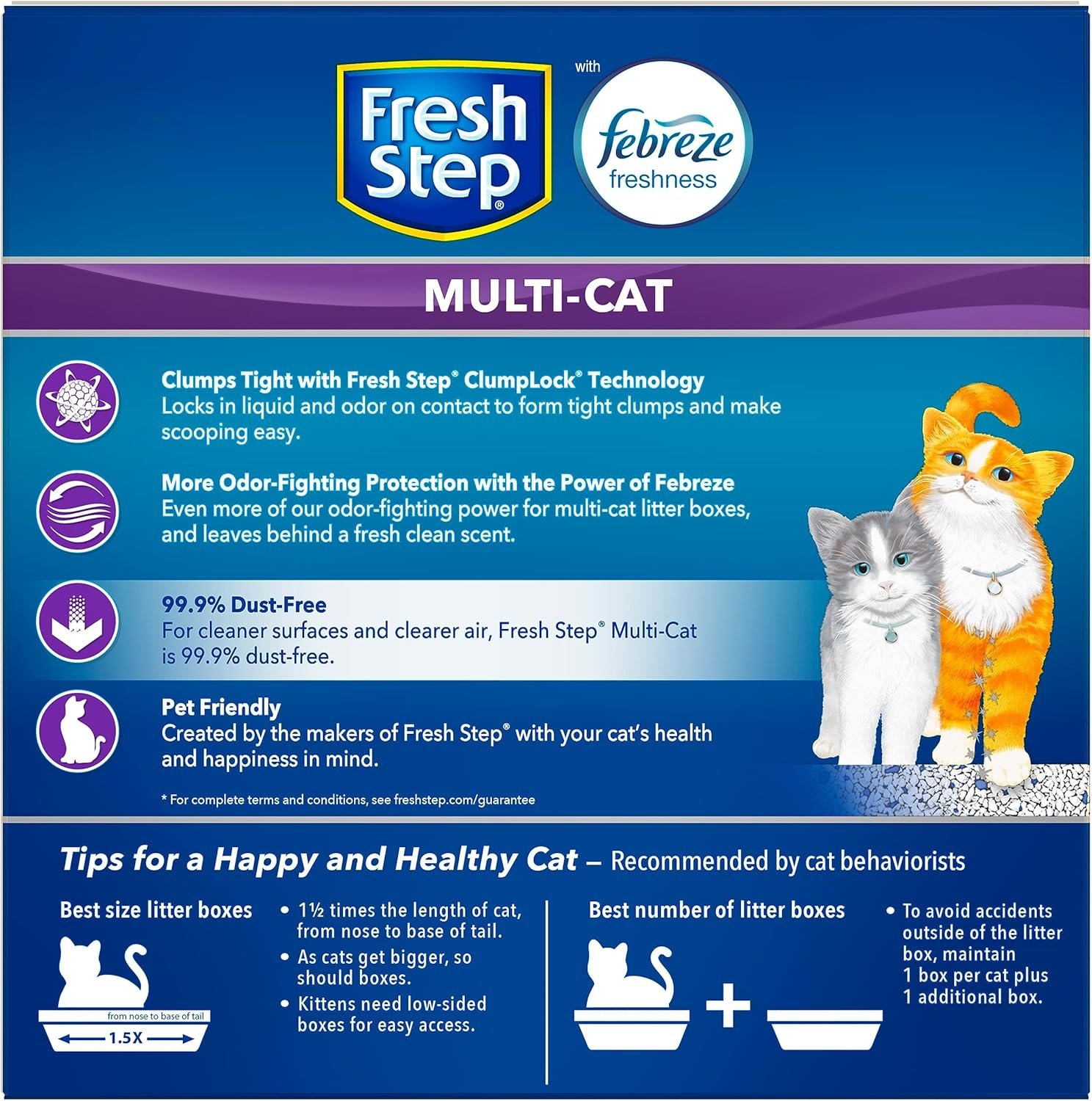 1728272600 684 Fresh Step Multi Cat Clumping Cat Litter with Odor Control 14