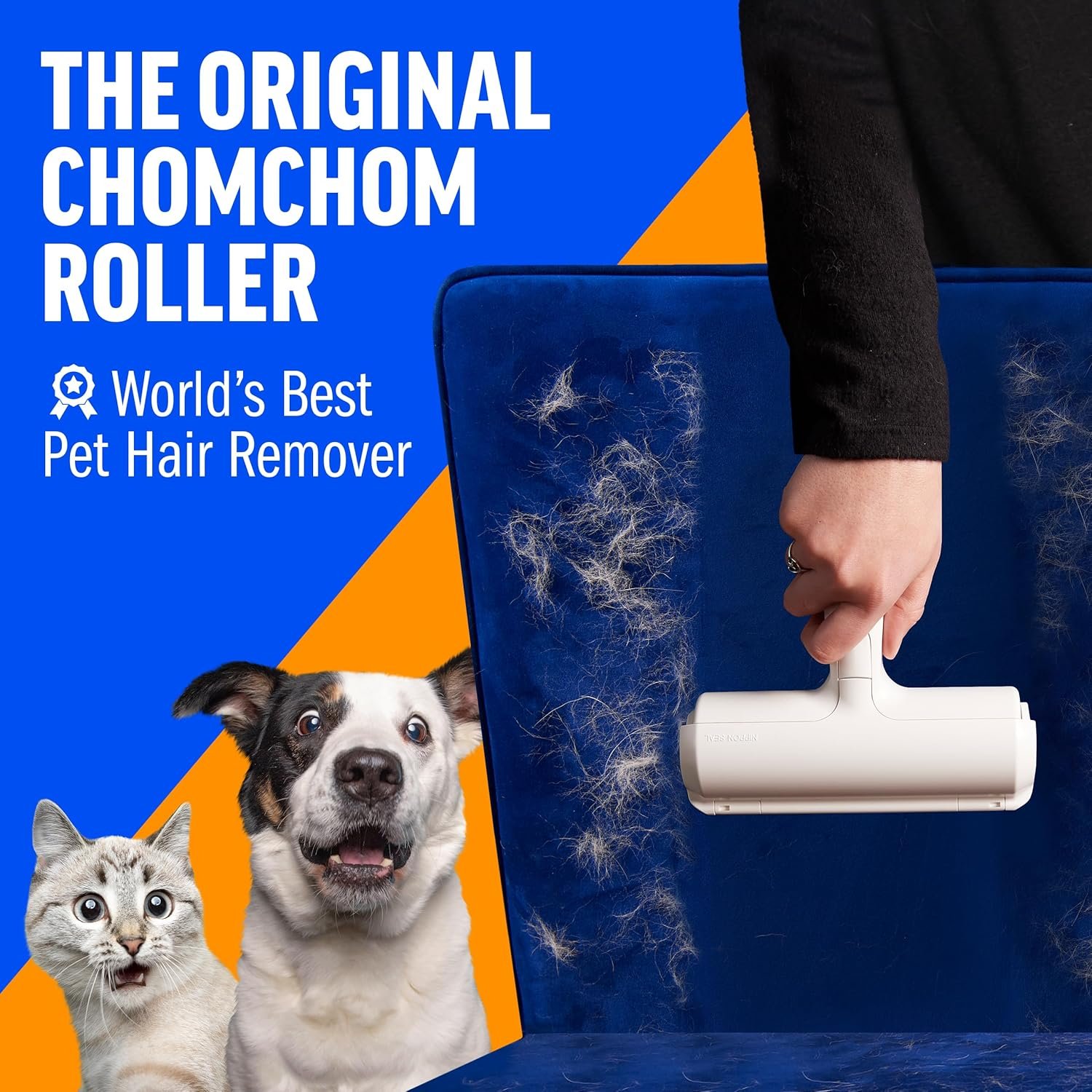 1728280291 837 ChomChom Roller Reusable Pet Hair Remover for Furniture Couch Carpet