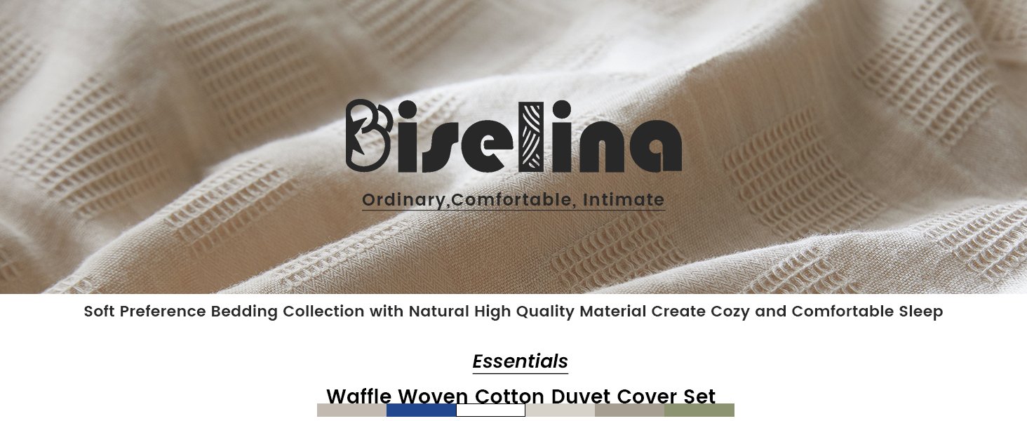 waffle duvet cover