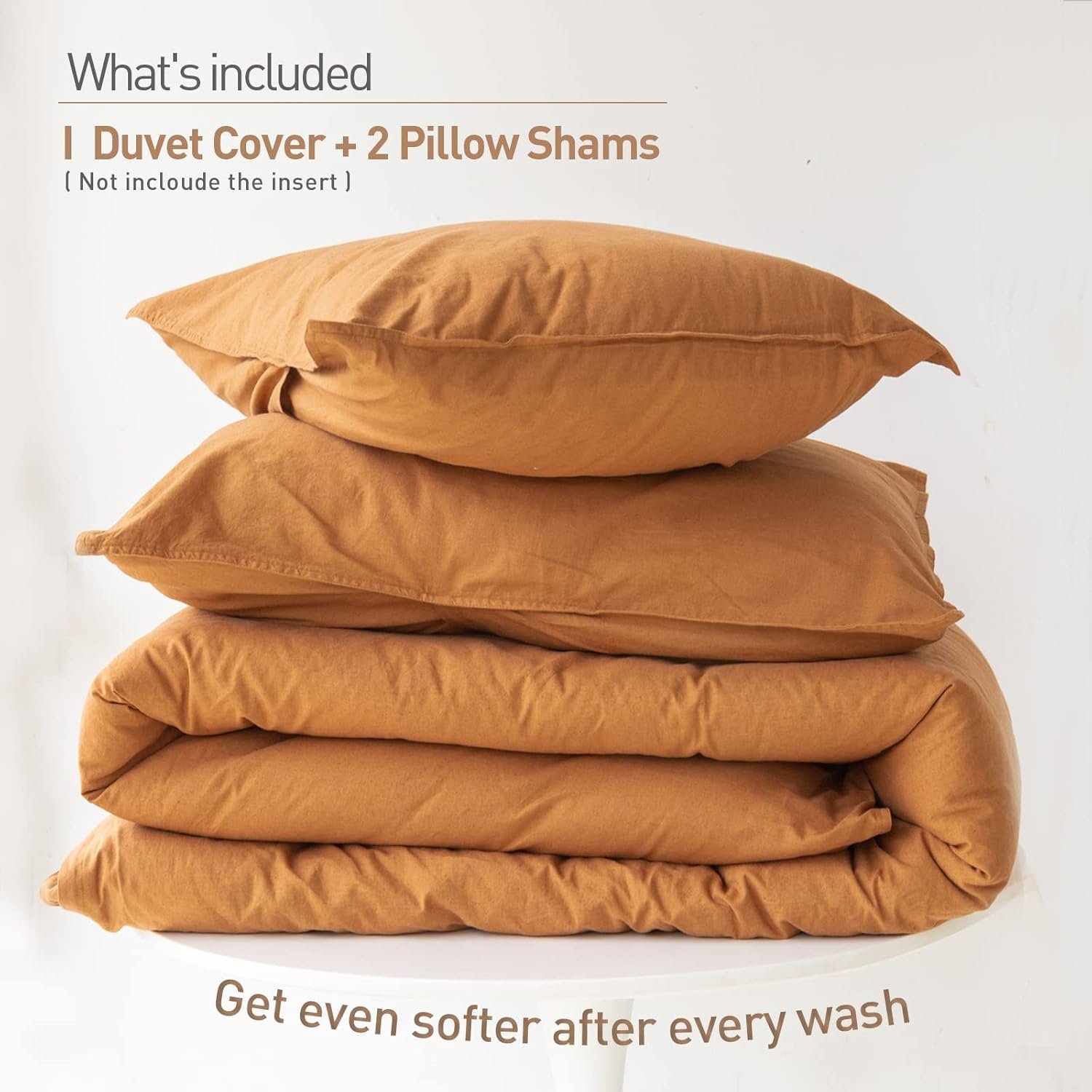 1728587778 892 BISELINA Queen Size French Linen Duvet Cover Set 3