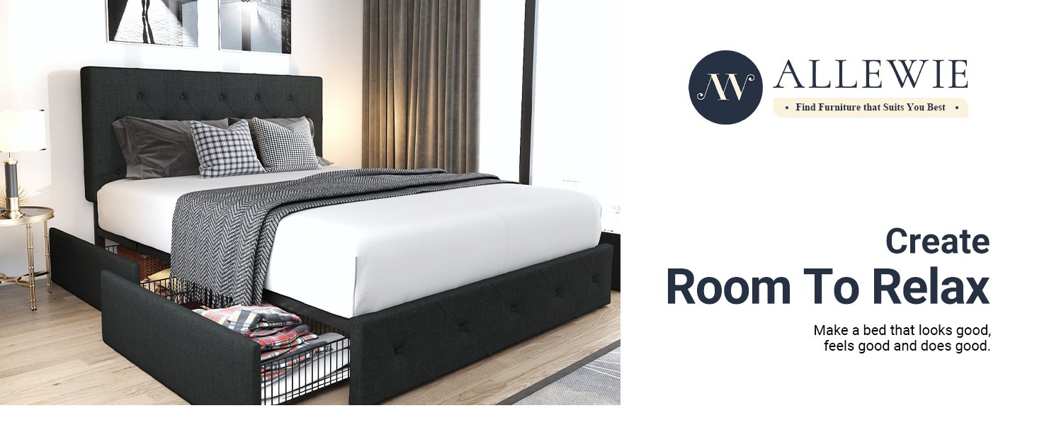 Allewie storage bed