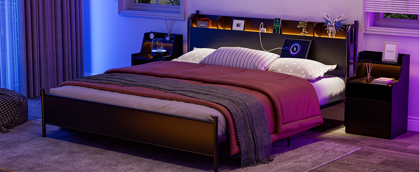 LED Bed Frame