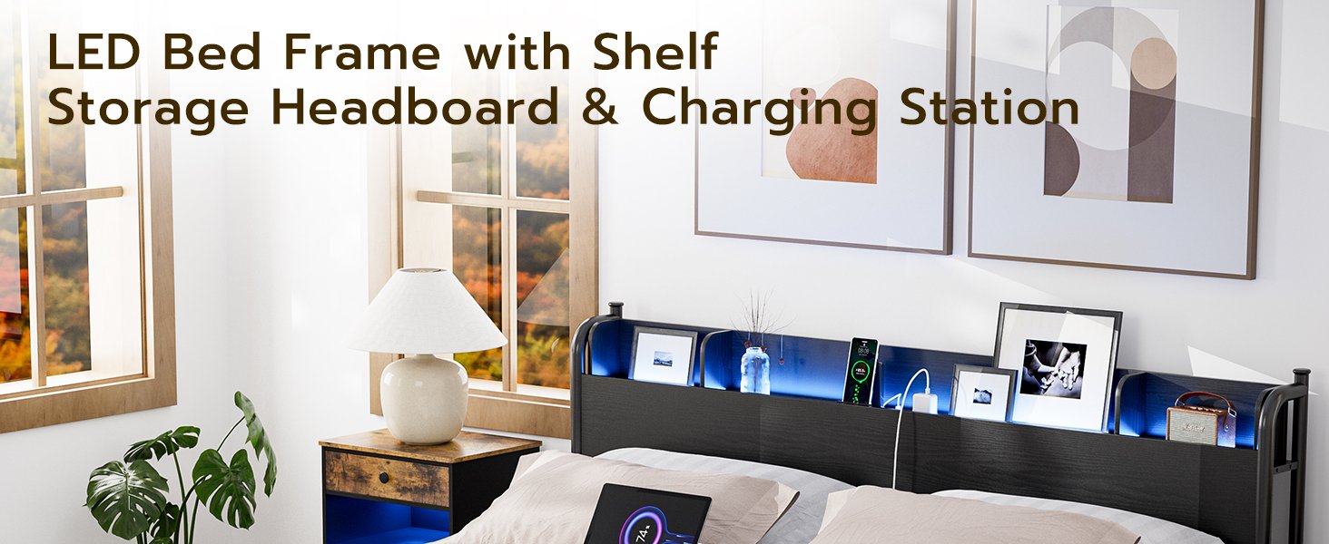 LED Bed Frame