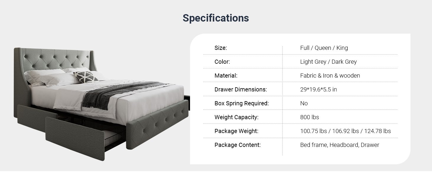 bed frame queen size