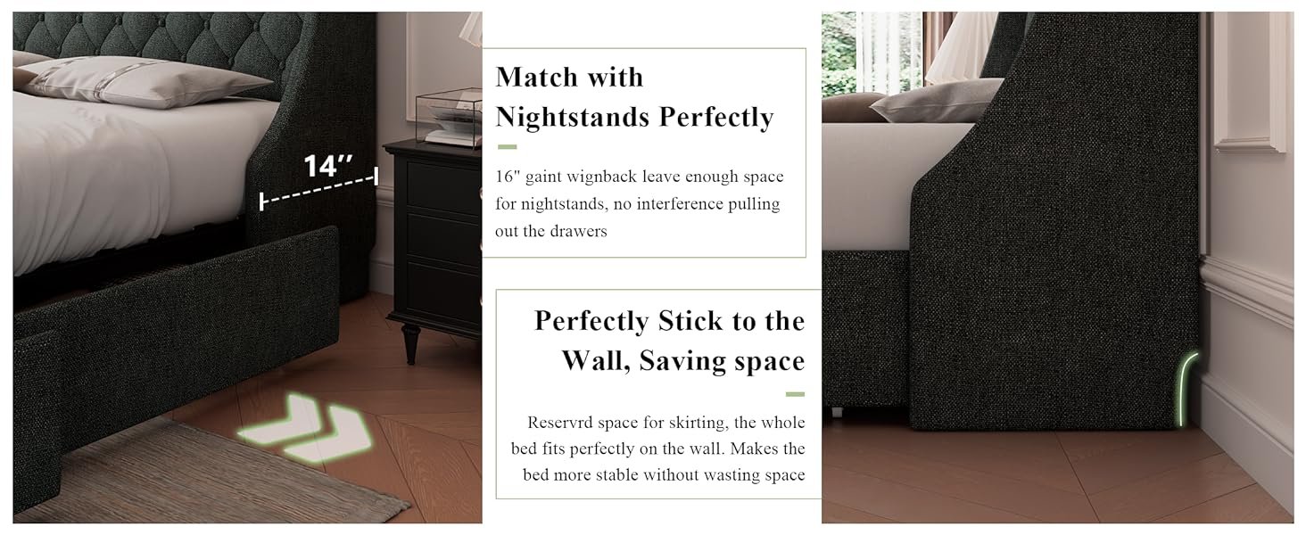 queen bed frame