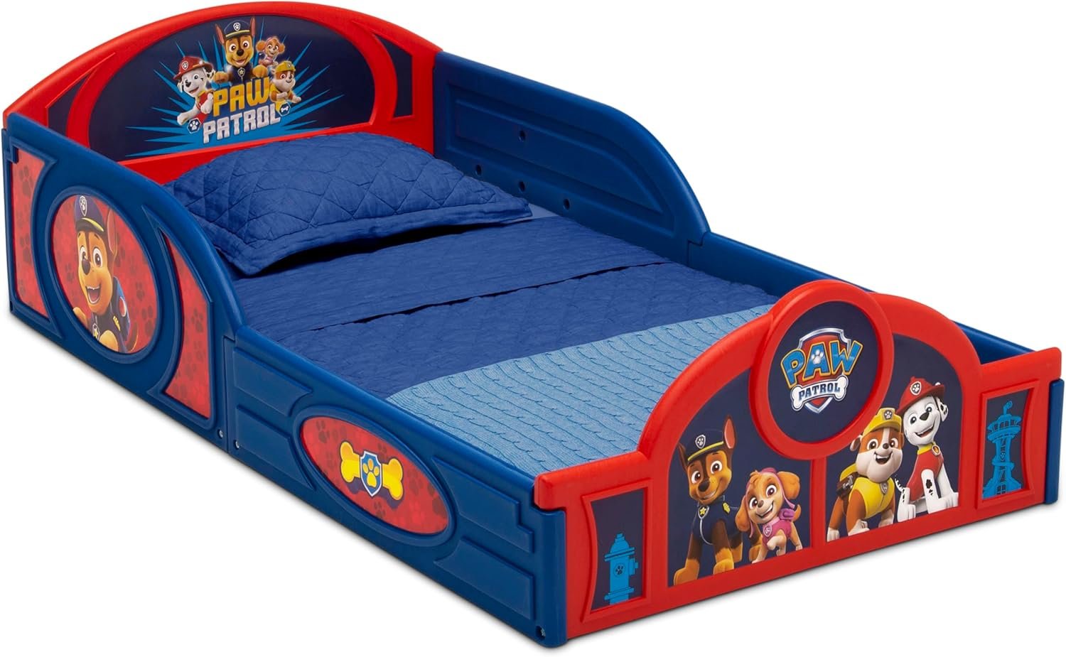 1728746979 340 Delta Children PAW Patrol 4 Piece Toddler Room in a Box Set – Features