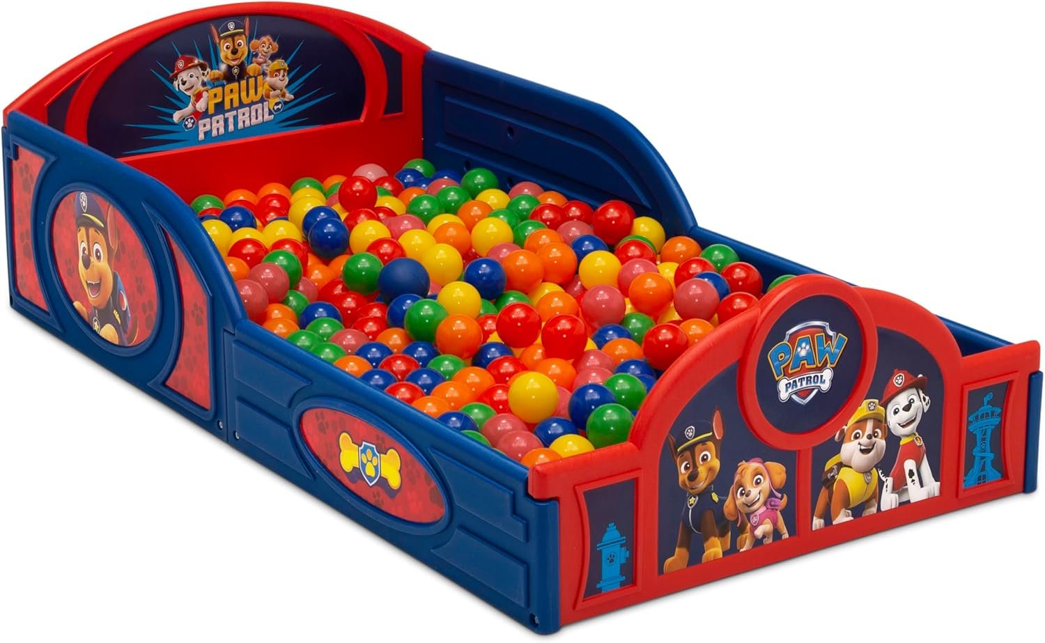 1728746980 667 Delta Children PAW Patrol 4 Piece Toddler Room in a Box Set – Features