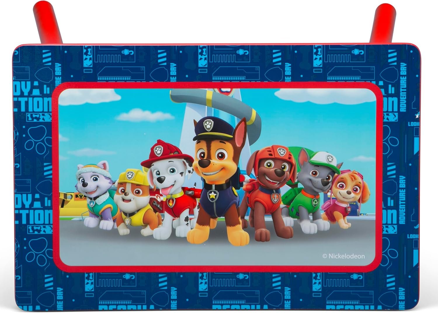 1728746981 212 Delta Children PAW Patrol 4 Piece Toddler Room in a Box Set – Features