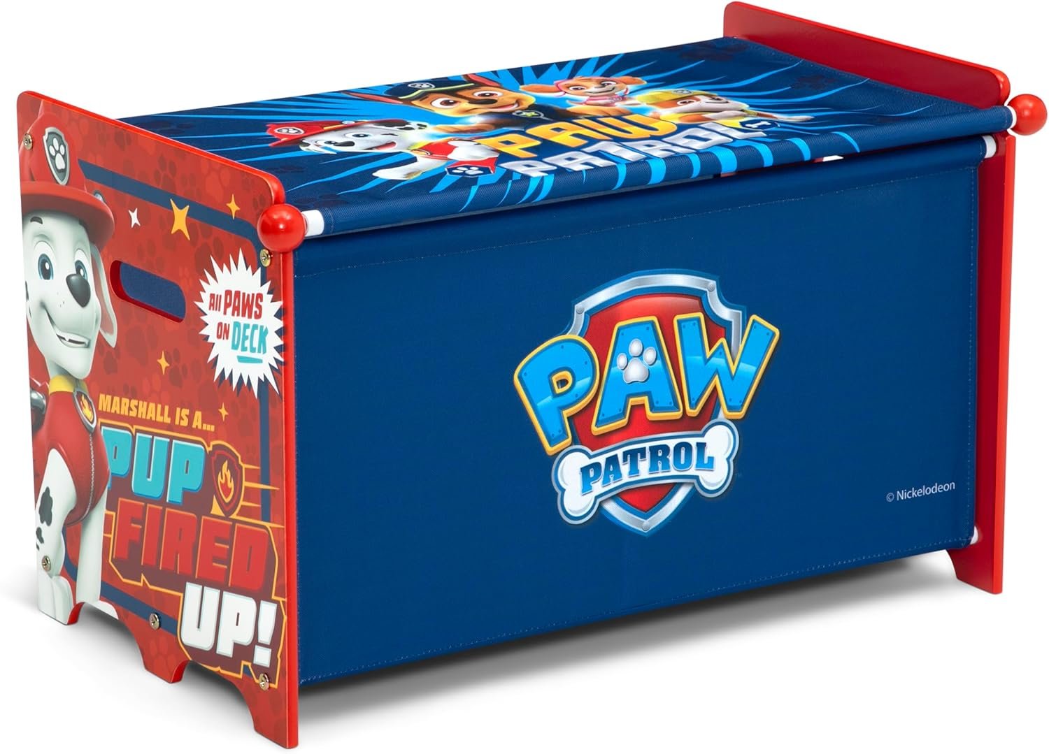 1728746982 957 Delta Children PAW Patrol 4 Piece Toddler Room in a Box Set – Features