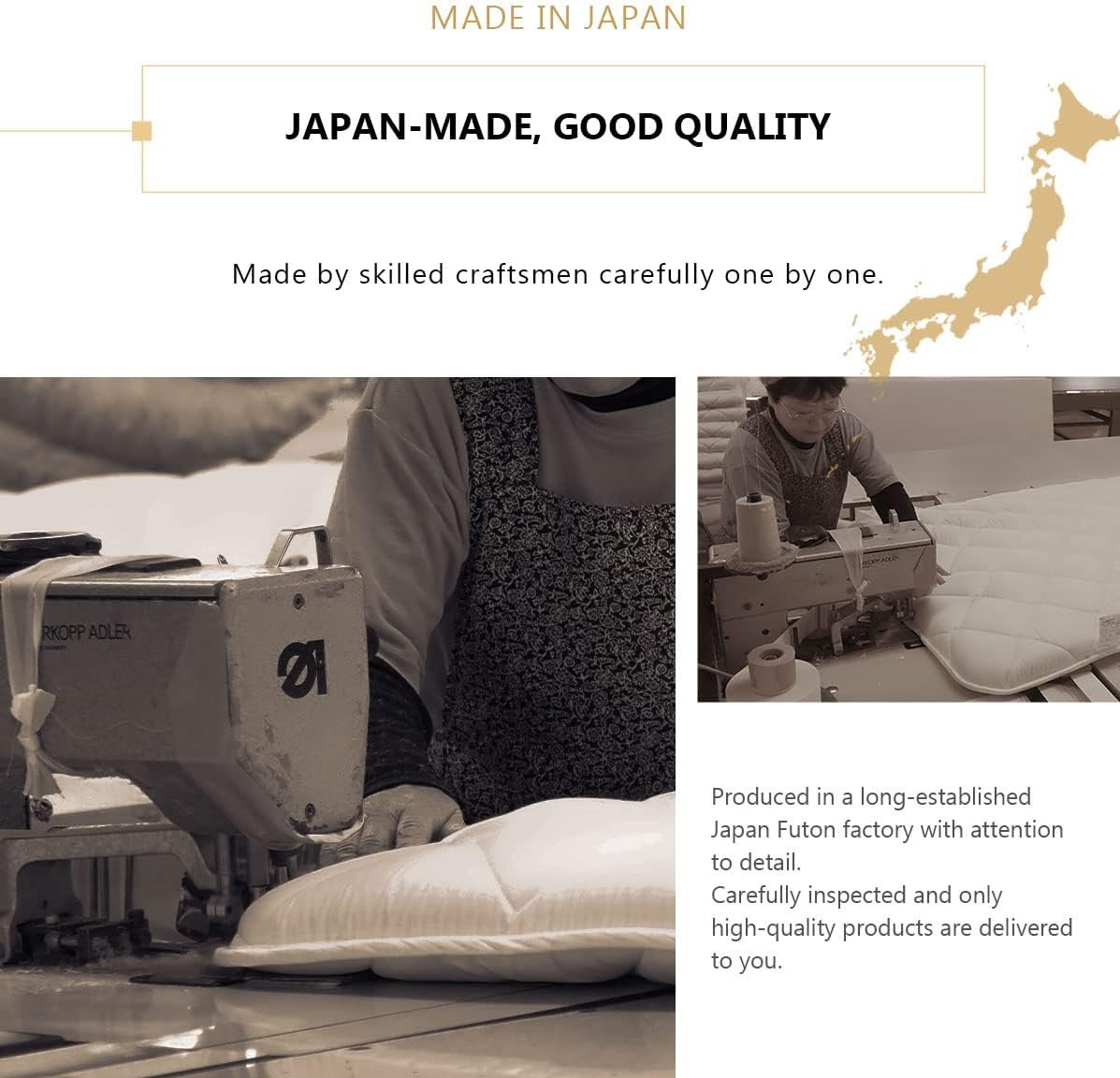 1728825074 187 EMOOR Compact Japanese Futon Set Mattress Comforter Pillow