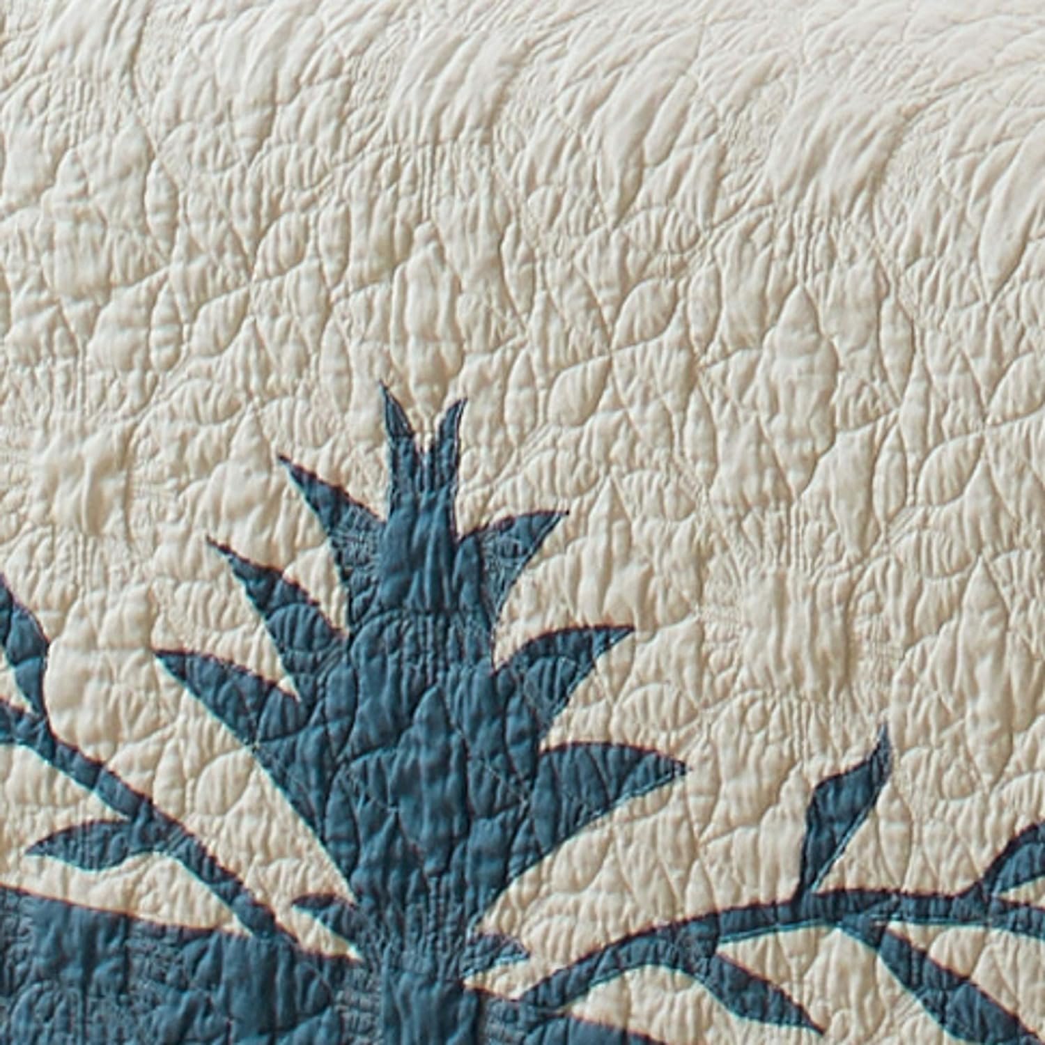 Tommy Bahama Aloha Pineapple Blue Queen Quilt - Soft Cotton Bedding for Coastal Home Decor, Oeko-Tex Certified 4 1728931678 570 Tommy Bahama Aloha Pineapple Blue Queen Quilt Soft Cotton
