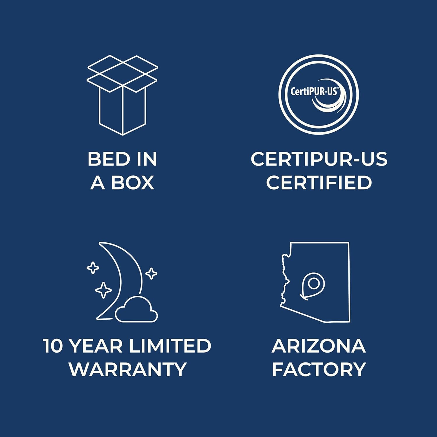 1728992269 711 Brooklyn Bedding Select 12 Inch Queen Gel Memory Foam Hybrid Mattress
