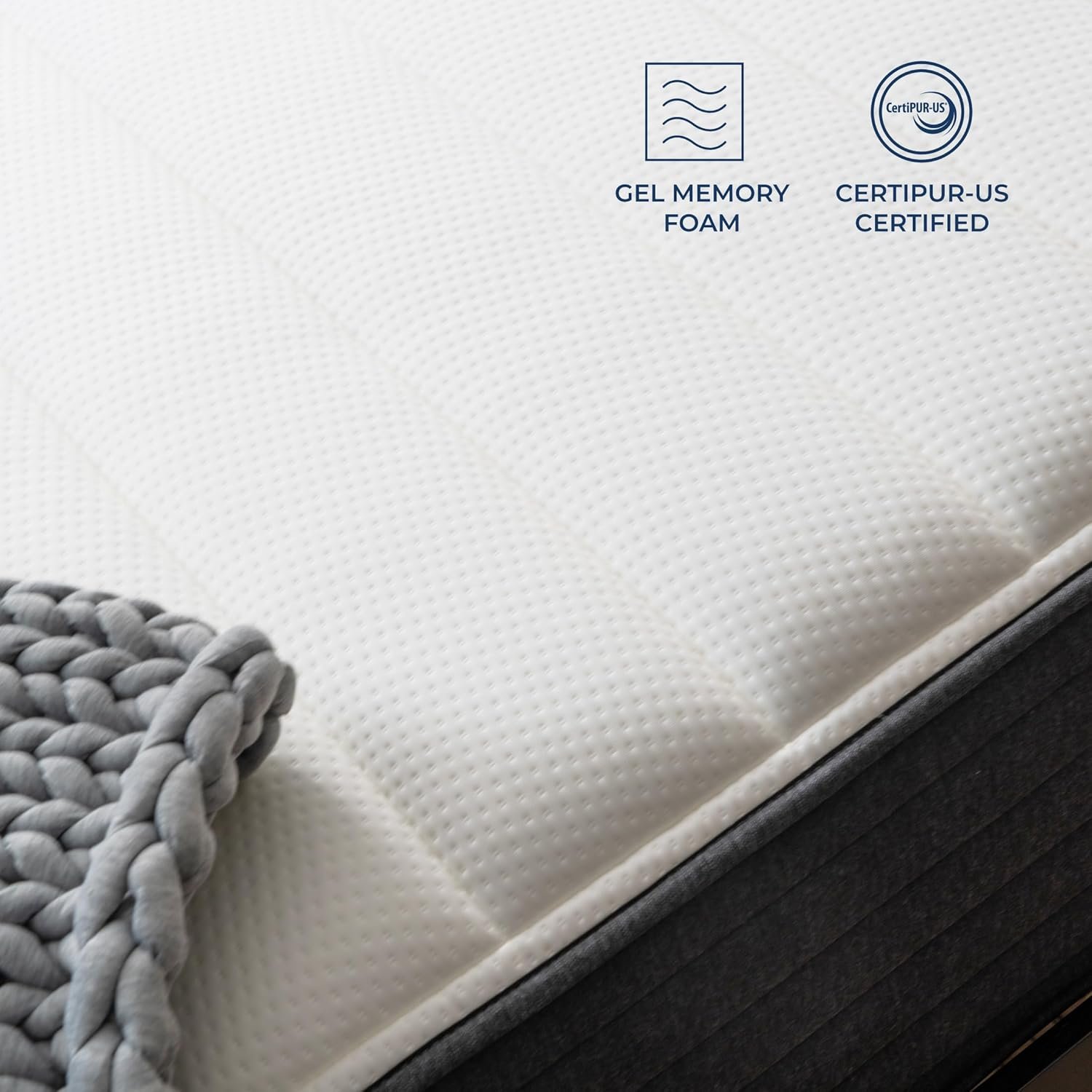 1728992269 752 Brooklyn Bedding Select 12 Inch Queen Gel Memory Foam Hybrid Mattress