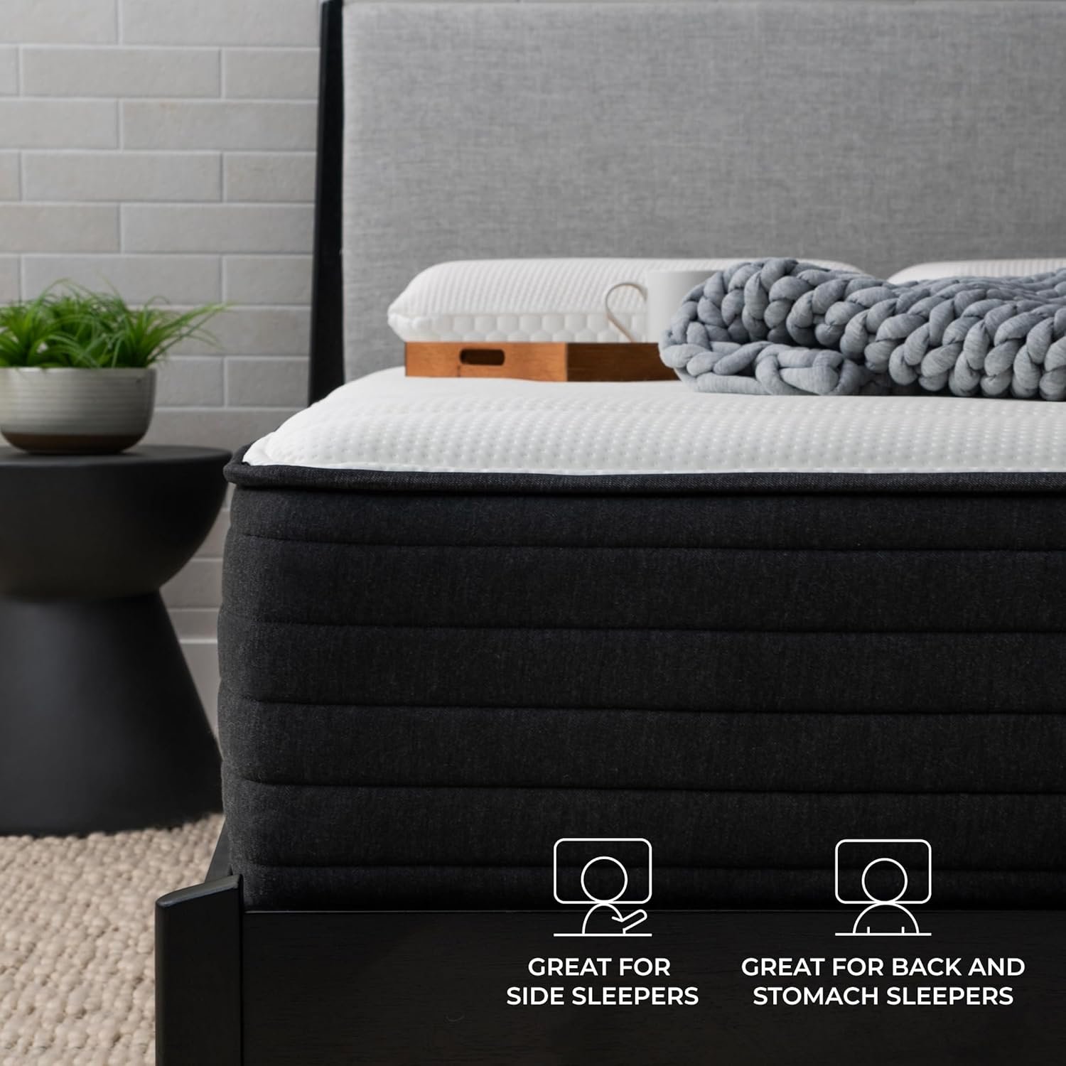 1728992269 781 Brooklyn Bedding Select 12 Inch Queen Gel Memory Foam Hybrid Mattress