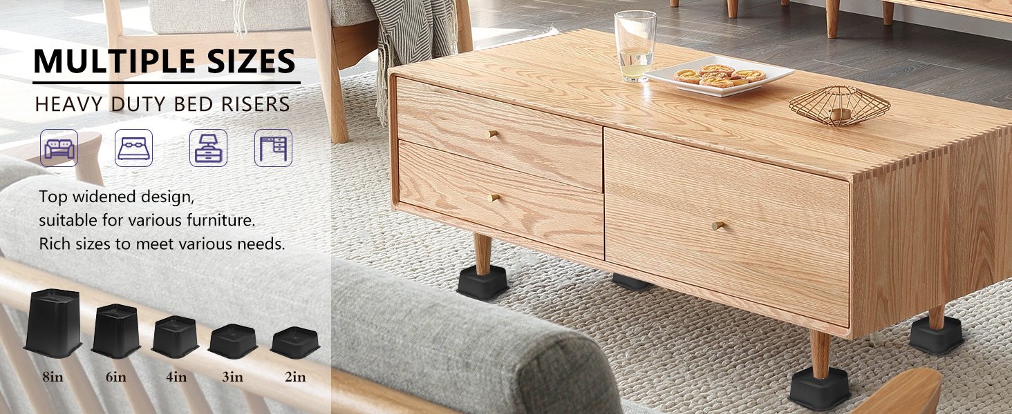 bed risers