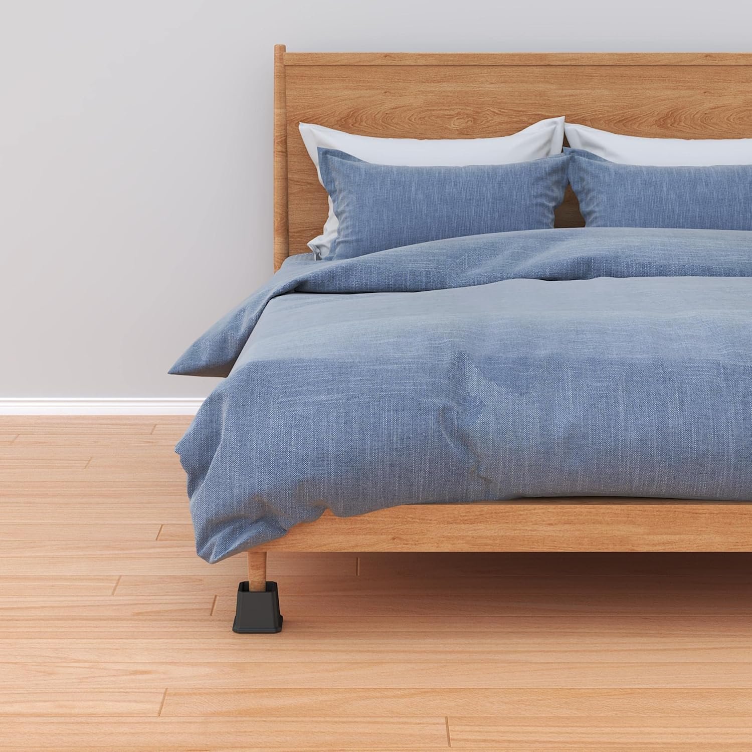 1729079907 637 Heavy Duty 3 Inch Bed Risers Set of 6 Elevate Furniture