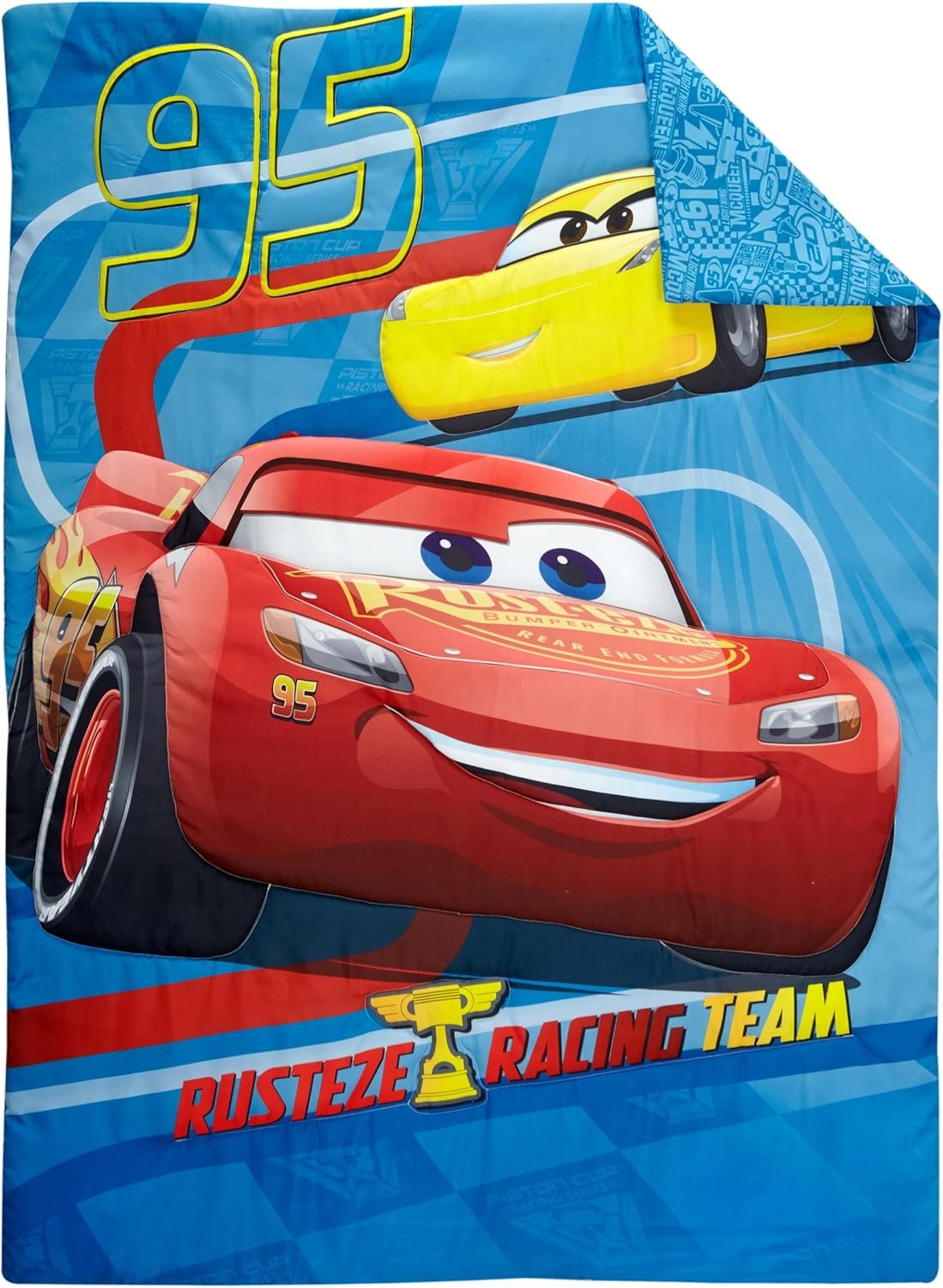 1729102930 488 Disney Cars Rusteze Racing Team 4 Piece Toddler Bedding Set in