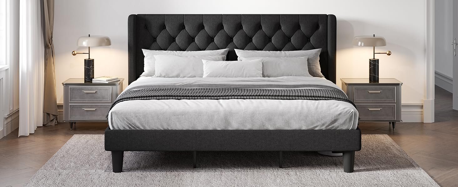 King bed frame