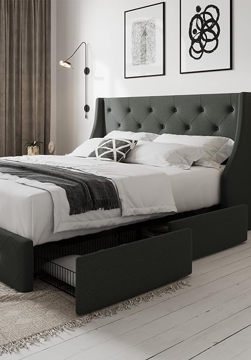 Drawer Platform Bed