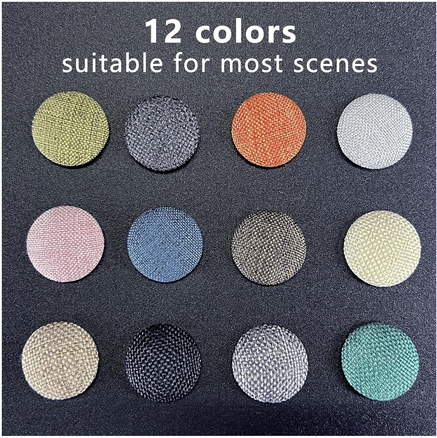 20 Piece Upholstery Tack Set: Fabric-Covered Button Twist Pins for Sofas, Armchairs, Armrest Covers, Bed Skirts, Slipcovers, and Headliner Furniture (Light Grey) 7 1729239492 828 20 Piece Upholstery Tack Set Fabric Covered Button Twist Pins for
