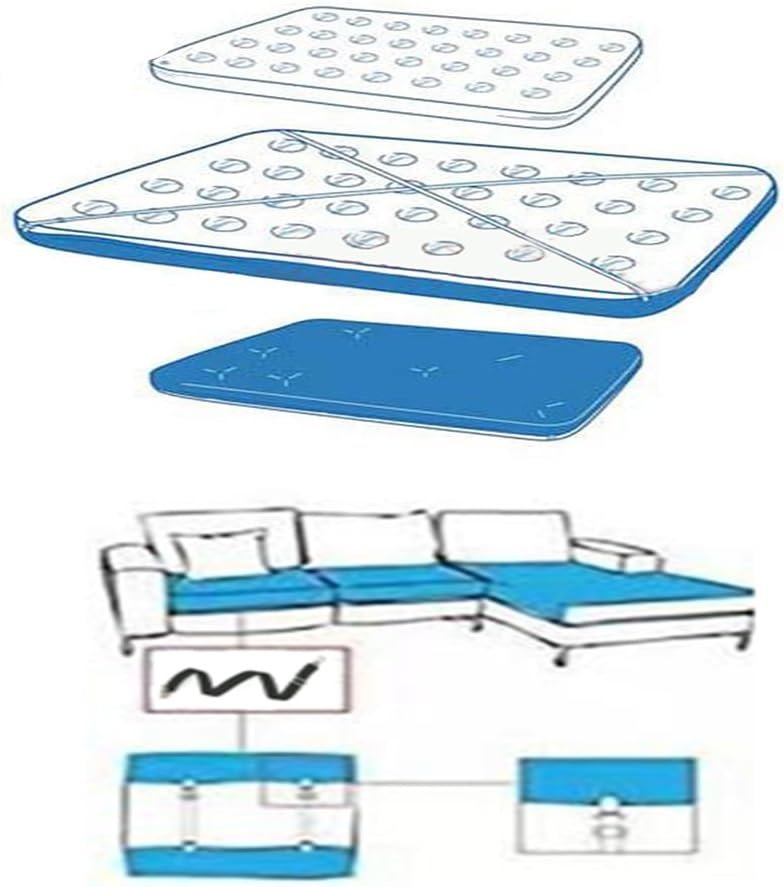 4-Pack Bed Sheet Clips and Sofa Slipcover Holders - Securely Fits 20" to 78" (Black) 3 1729261621 277 4 Pack Bed Sheet Clips and Sofa Slipcover Holders Securely