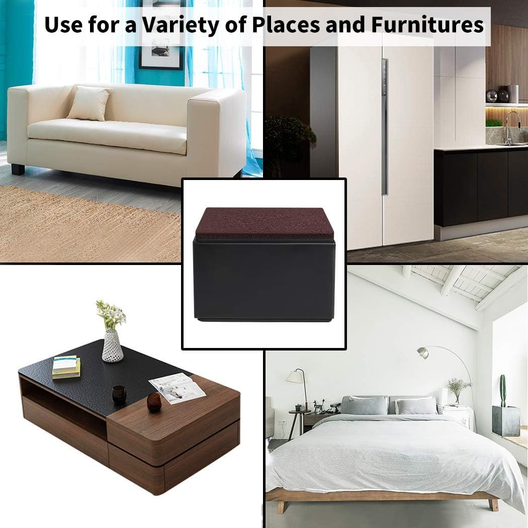 1729375571 860 Ezprotekt 2 Inch Heavy Duty Bed and Furniture Risers Square Risers