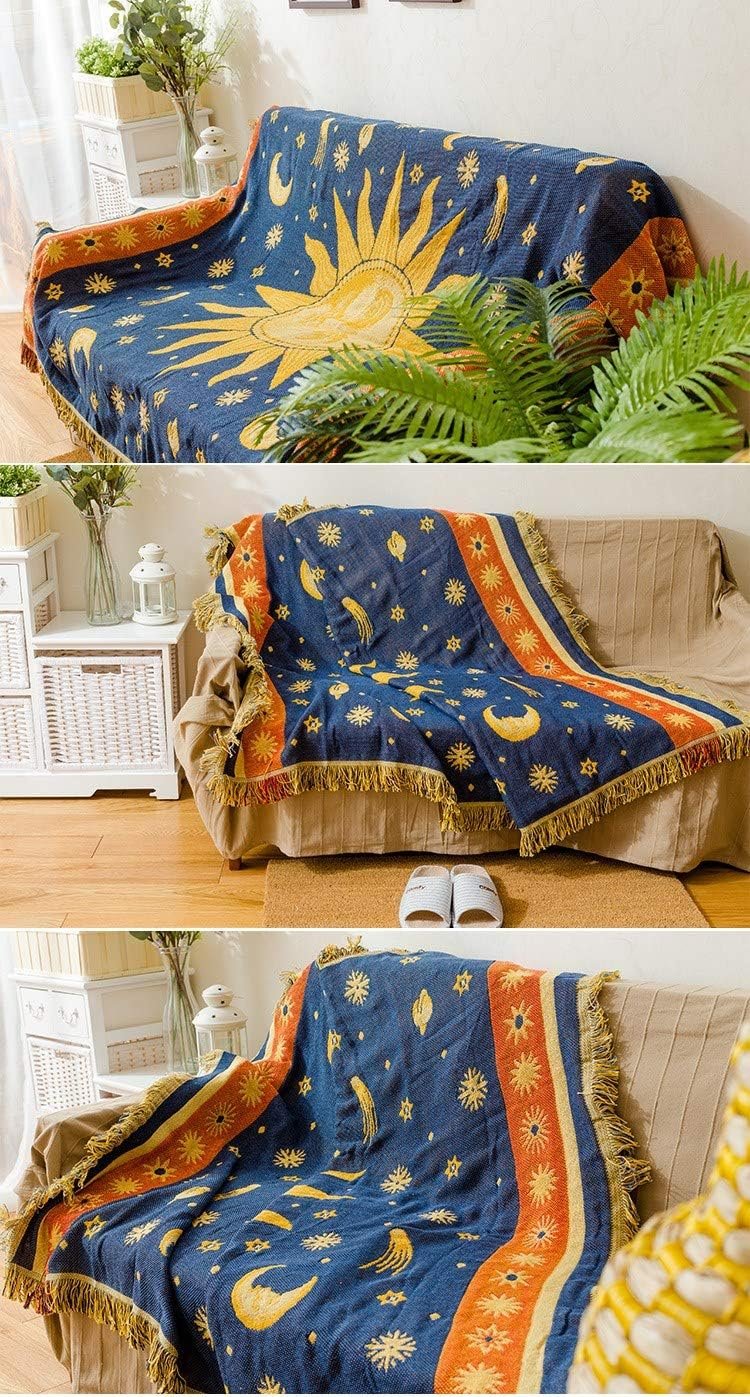 1729449790 827 Erke Moon and Sun Throw Blanket – Celestial Chair and