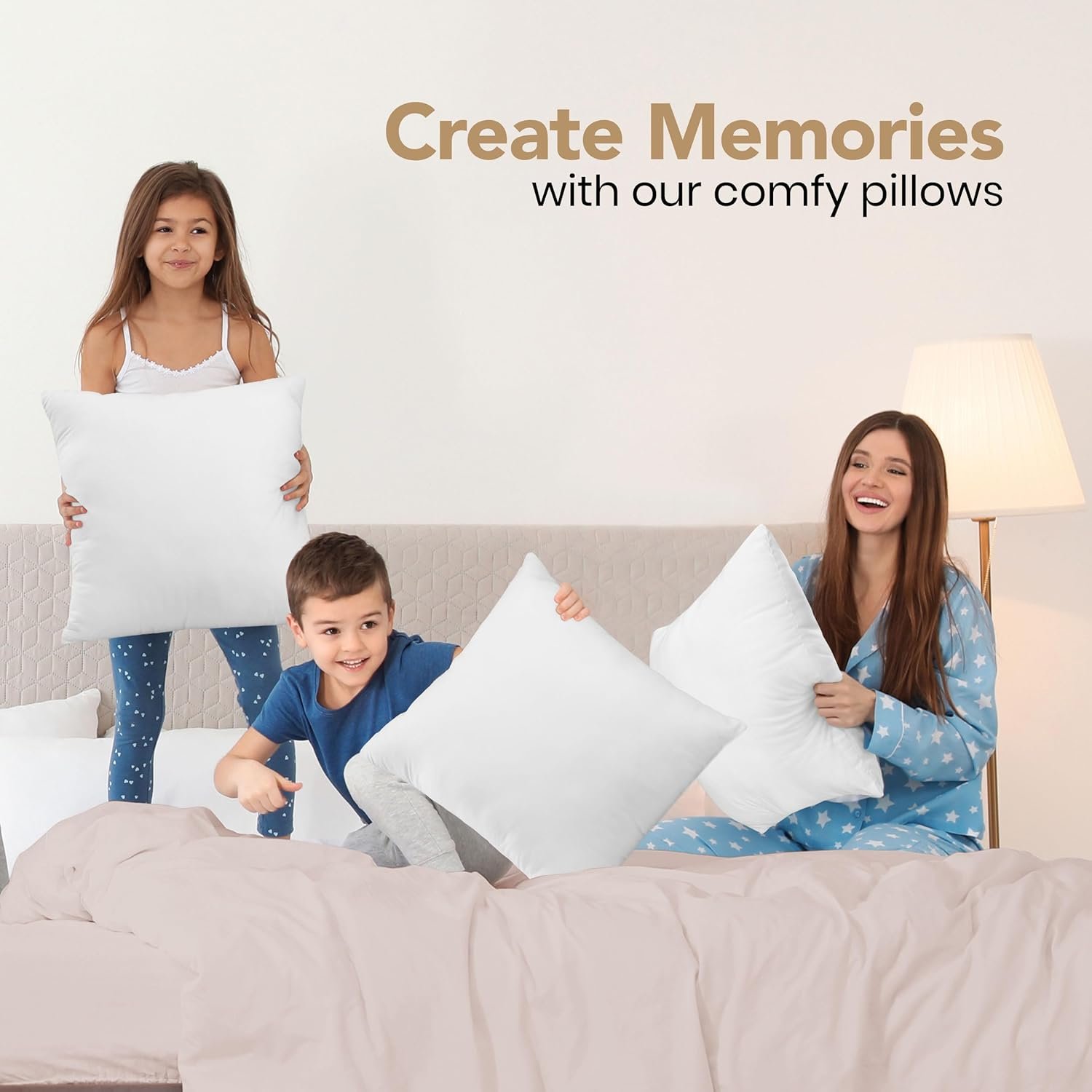 Utopia Bedding 20 x 20 Inch Outdoor Pillow Inserts (Set of 2, White) – Water-Resistant Garden Throw Pillows for Patio and Porch Furniture 5 1729457061 499 Utopia Bedding 20 x 20 Inch Outdoor Pillow Inserts Set