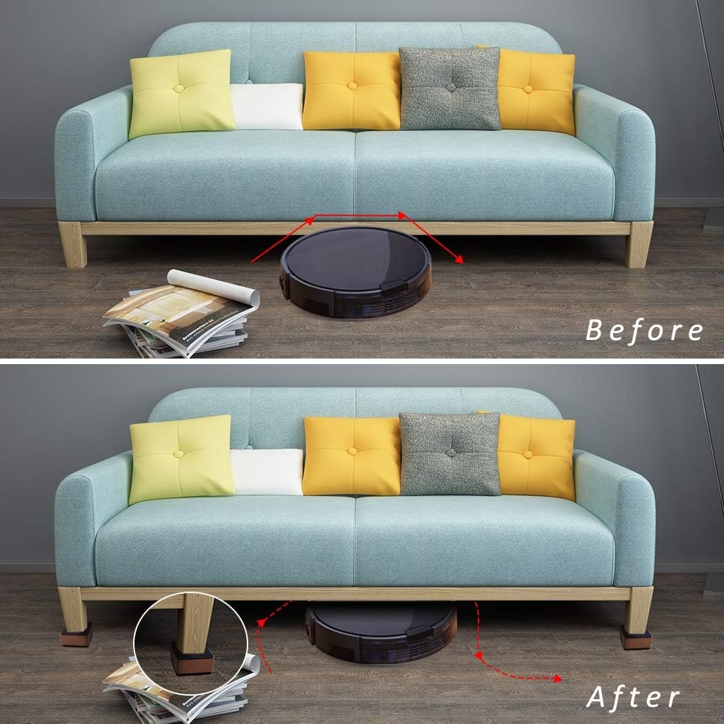1729494804 962 Ezprotekt 12 Inch Heavy Duty Bed and Furniture Risers Square Sofa
