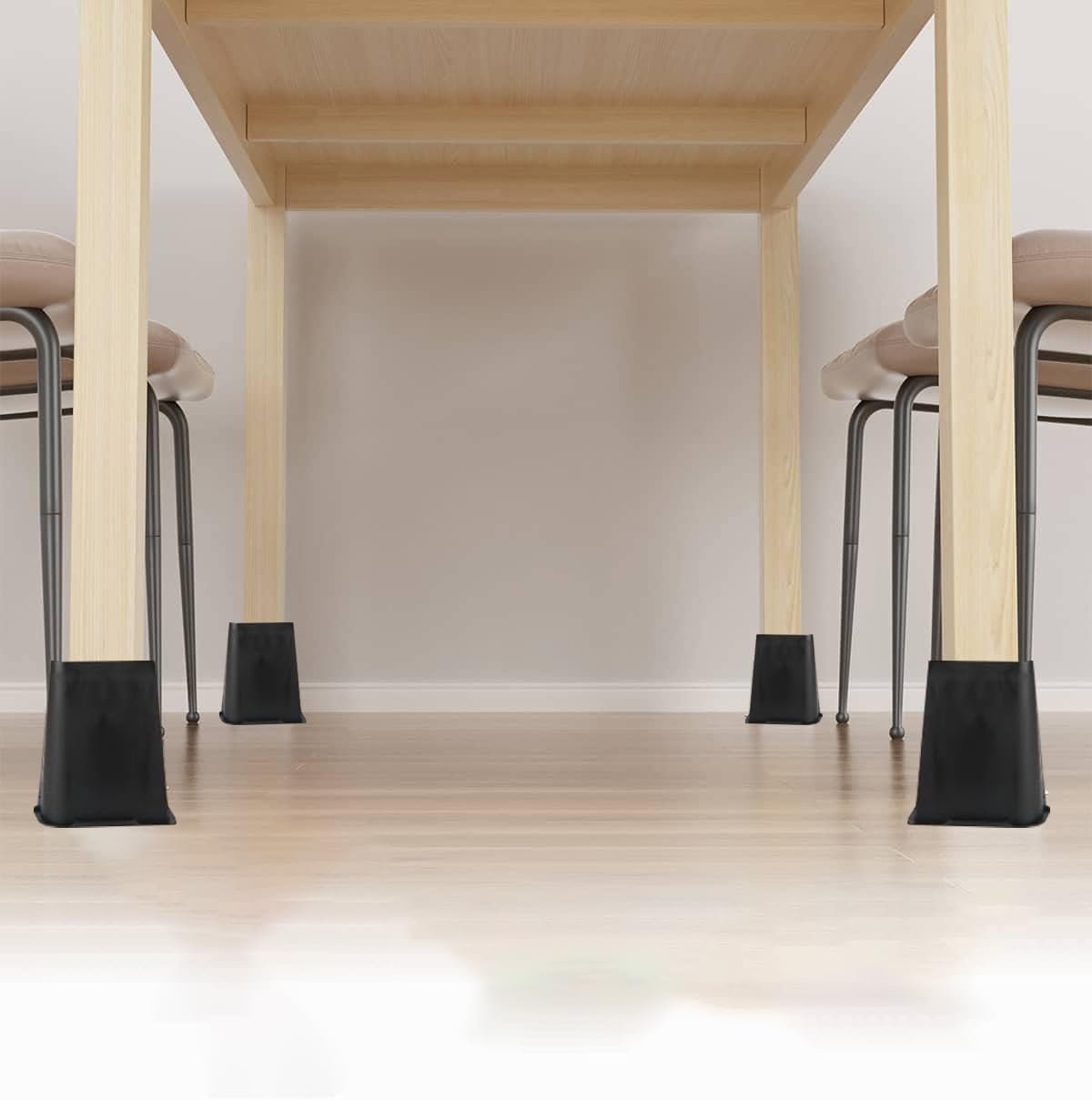 1729561728 832 Heavy Duty Bed Risers 1 2 3 and 4 Oversized