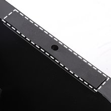 Reinforced Non-slip Bottom Design Rubber strips grip the floor to prevent movement.
