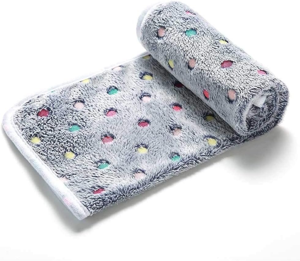 1729696341 393 1 Pack of 3 Super Soft Dot Pattern Pet Blankets