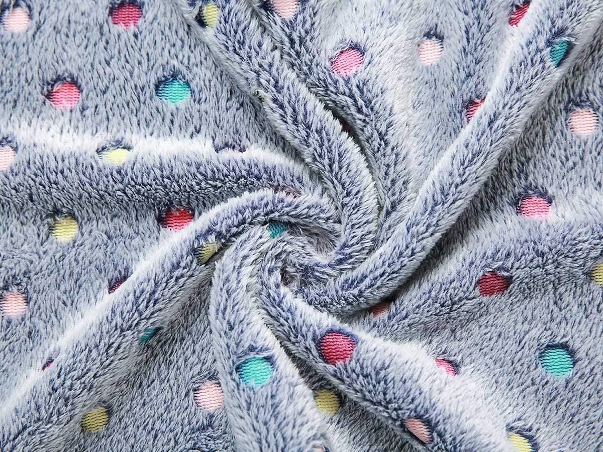 1729696341 809 1 Pack of 3 Super Soft Dot Pattern Pet Blankets